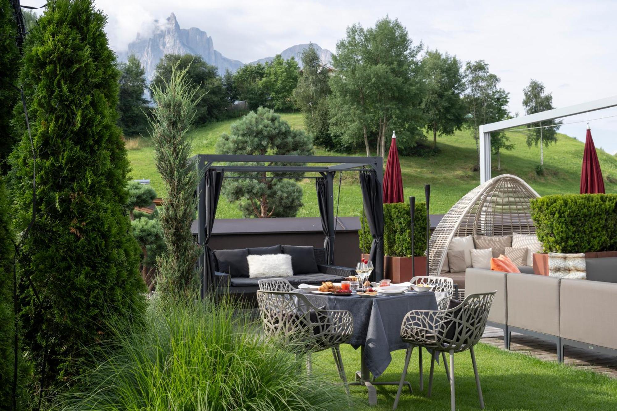 Abinea Dolomiti Romantic Spa Castelrotto Exterior foto